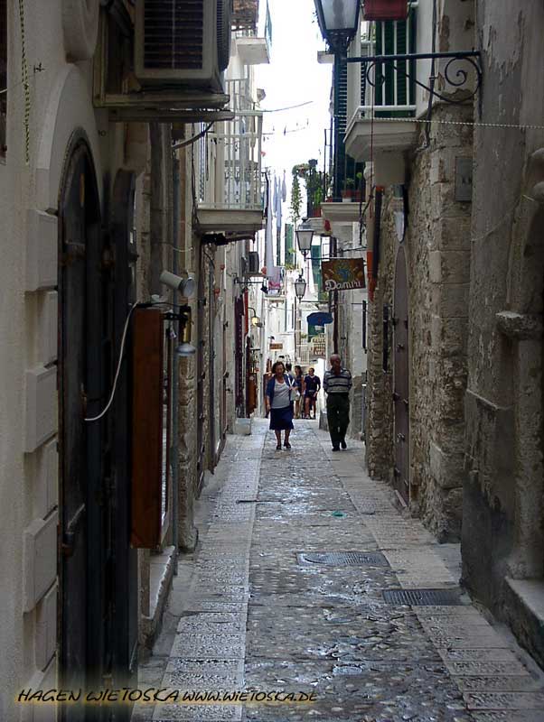 Str��chen in Vieste